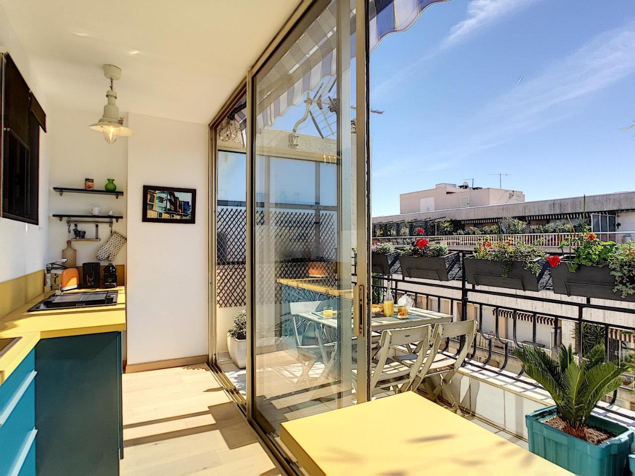 Nestor&jeeves - Toucan Duplex Terrace - Hyper Center - Floor Appartement *